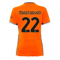 Camiseta Inter Milan Henrikh Mkhitaryan #22 Tercera Equipación para mujer 2023-24 manga corta